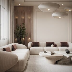Contemporary 3-Seater Sofa